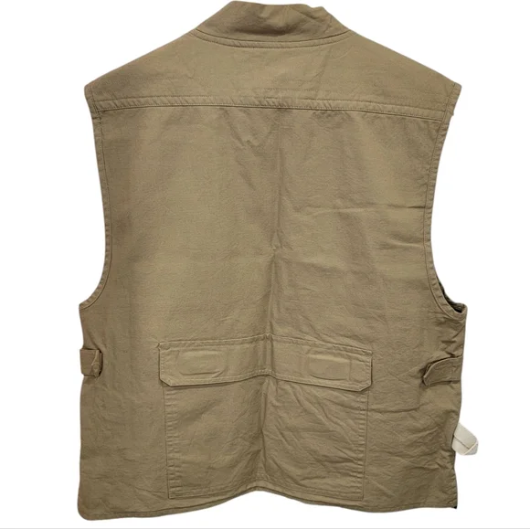 Vintage Gardeners Eden Utility Field Vest Tan Lightweight Safari Camping… - Picture 4 of 16